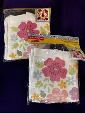 Hobby Lobby Floral diamond art, tote, bag kits